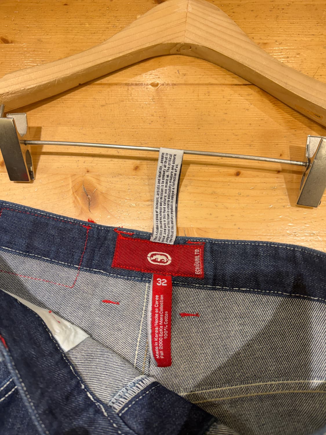 에코언리미티드 스트레이트 데님 팬츠 U514 상품이미지5