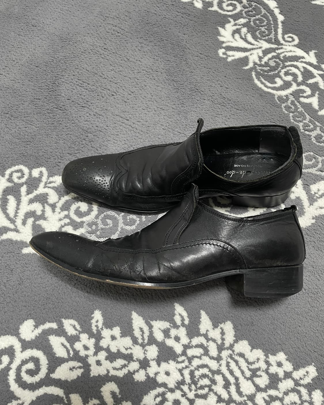 Whoop de doo Brogue Slip-On Shoes 상품이미지2