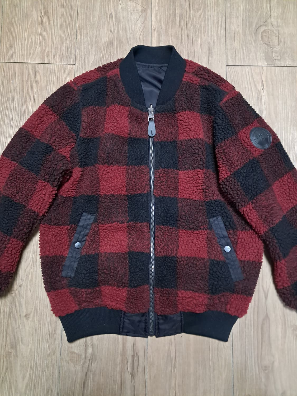 지프 양면 봄버자켓 M 상품이미지6