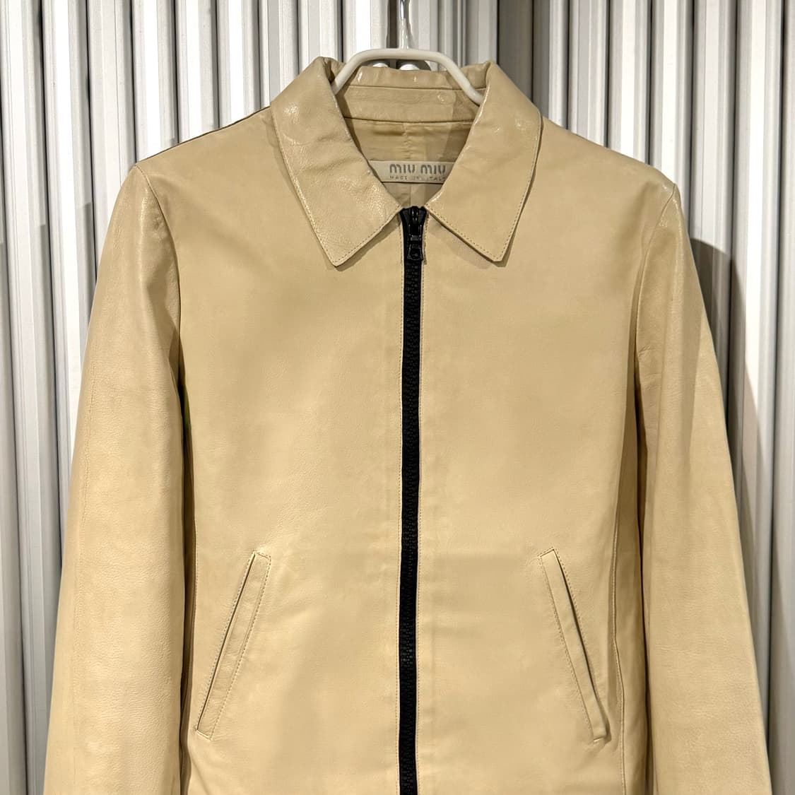 miumiu leather Jacket 상품이미지2