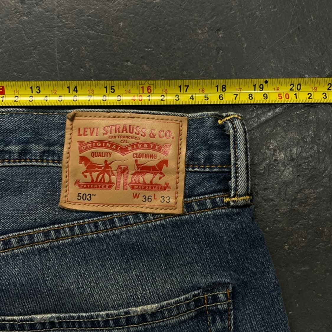 36 리바이스 503 청바지  상품이미지9