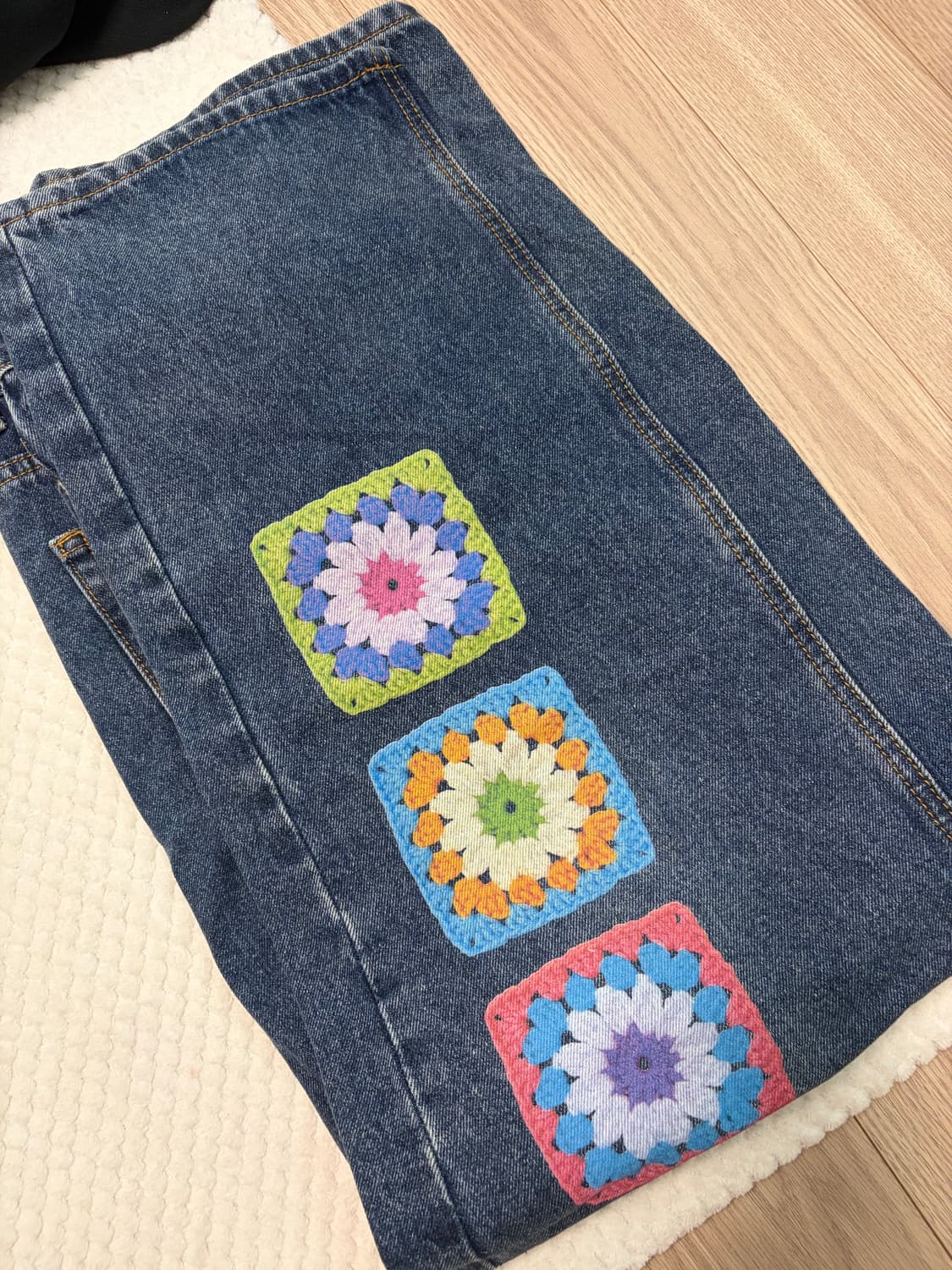 로씨로씨 X 그래피커스 데님 청바지 상품이미지1