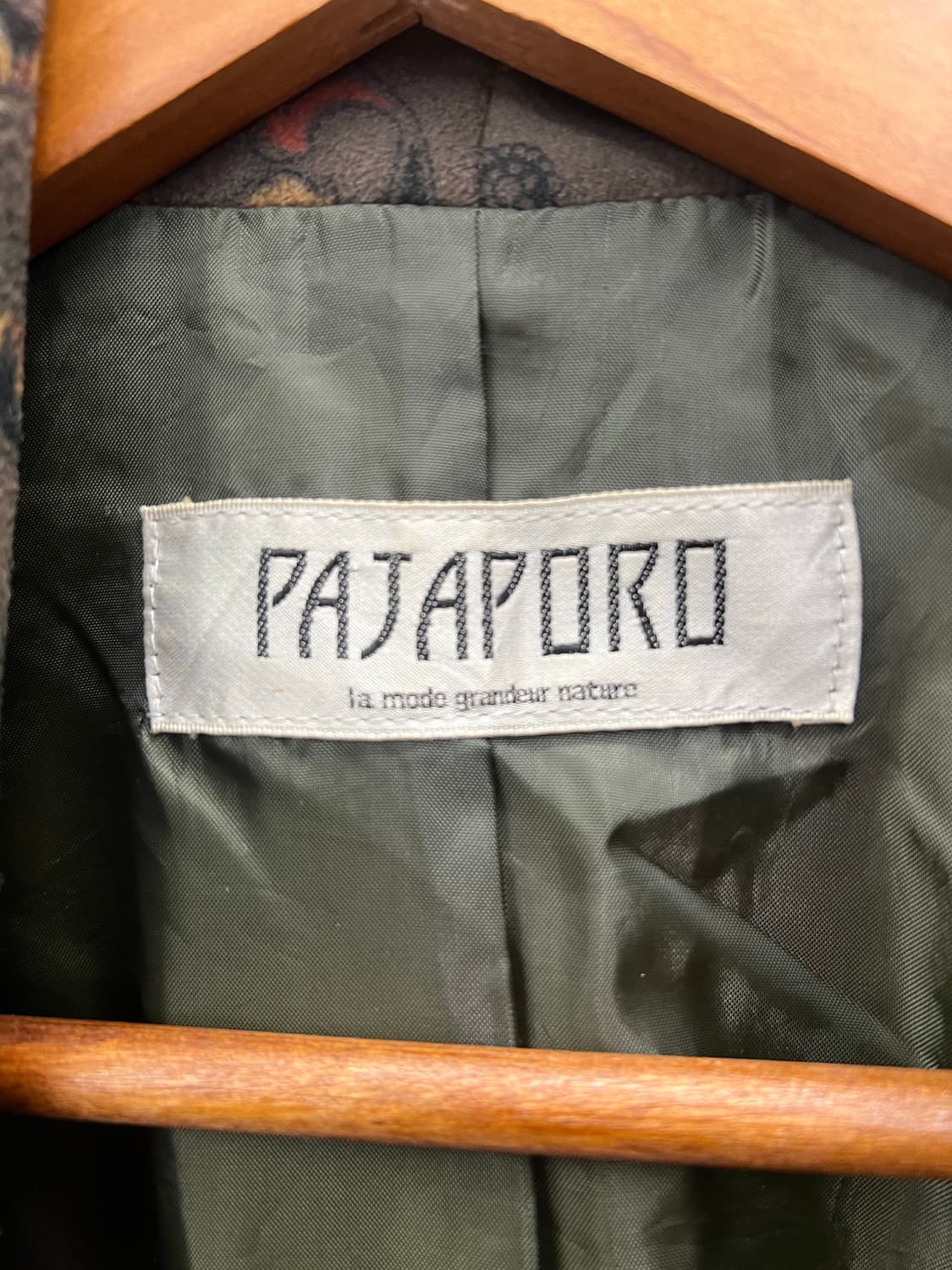 PAJARO 90s Japanese Wool High-Neck Asym  상품이미지4