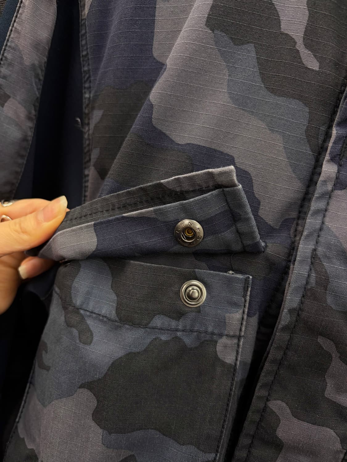 나이키/NSW 카모 밀리터리 면 자켓 점퍼 남 M 상품이미지4