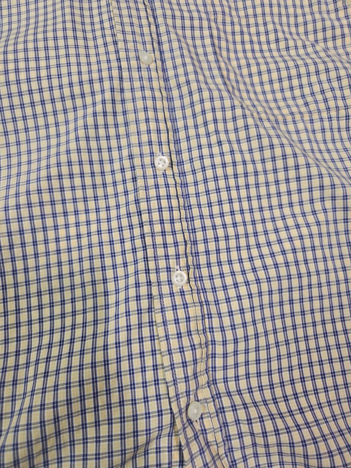 유니온 메이드 옐로우 체크 버튼 다운 셔츠 상품이미지4