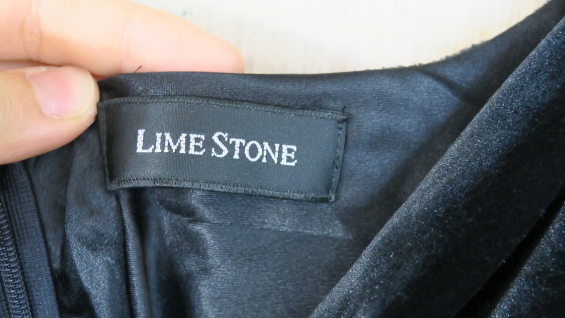 벨벳블랙 언발란스 원피스 상품이미지6