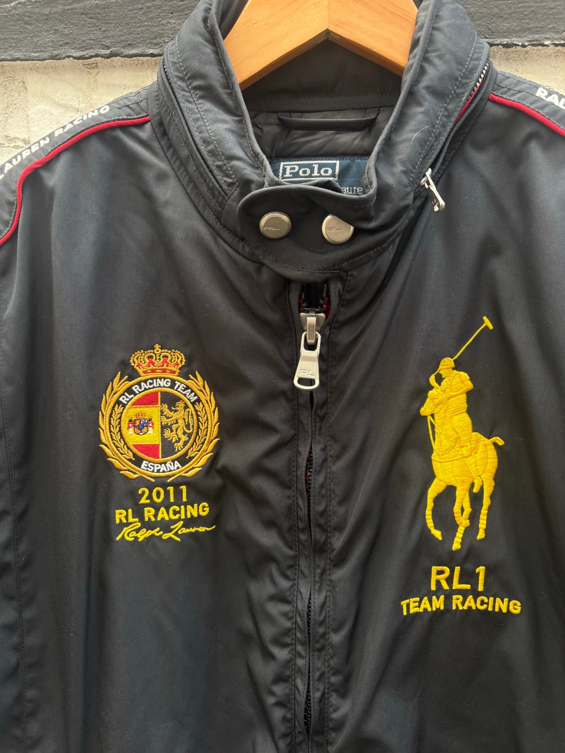 폴로 레이싱 패딩 자켓 상품이미지4