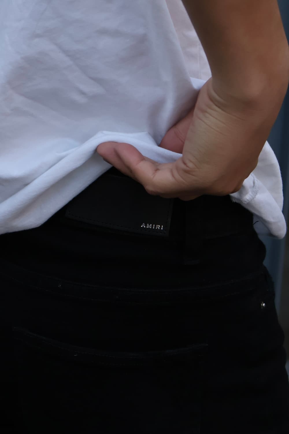 AMIRI MX1 Distressed Black Jeans 상품이미지2