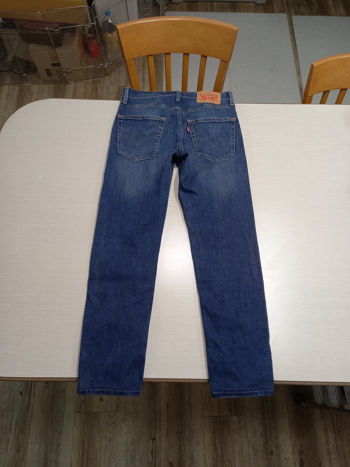 30 리바이스502 워싱 스판 슬림일자진 30-219 상품이미지2