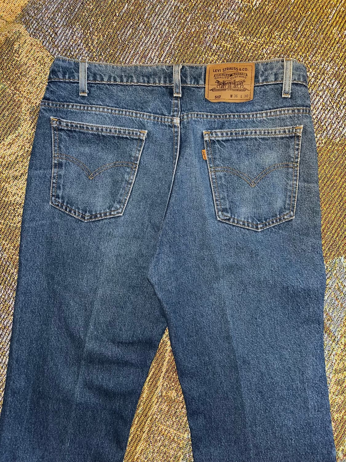 (Made in usa)리바이스 517 오랜지탭 36x30 판매 상품이미지8