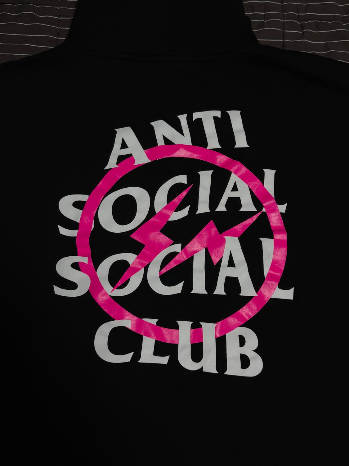 오늘만 할인 안티소셜클럽x프라그먼트 콜라보 후드티 상품이미지3