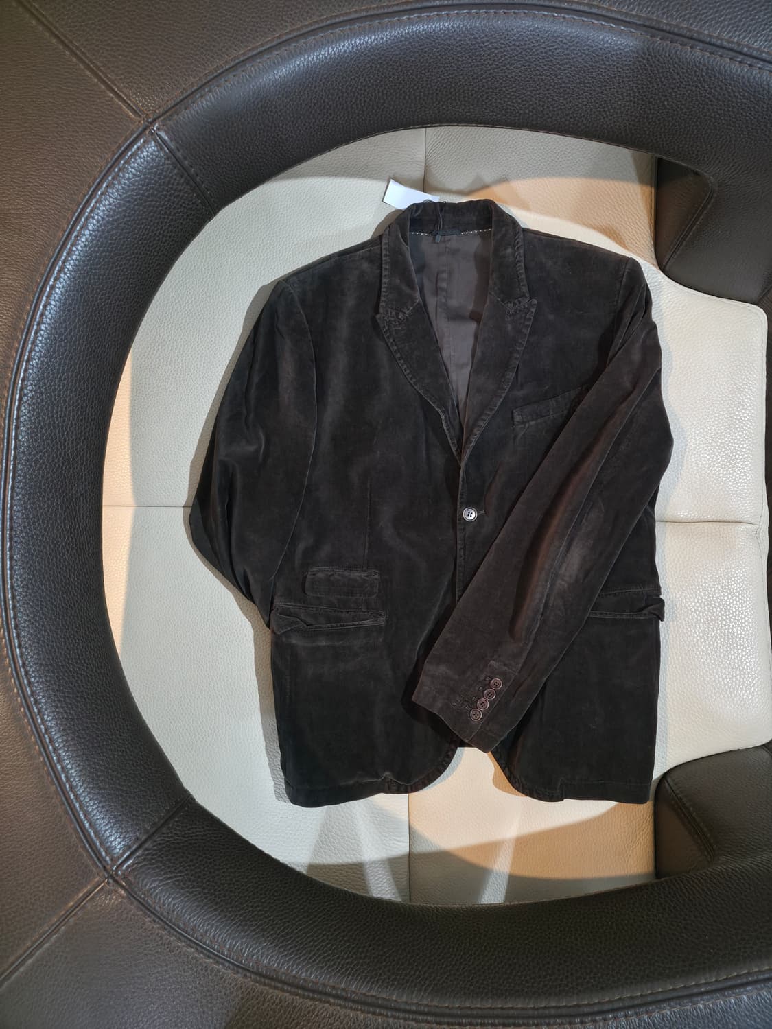 00s neil barrett velvet jacket 상품이미지1