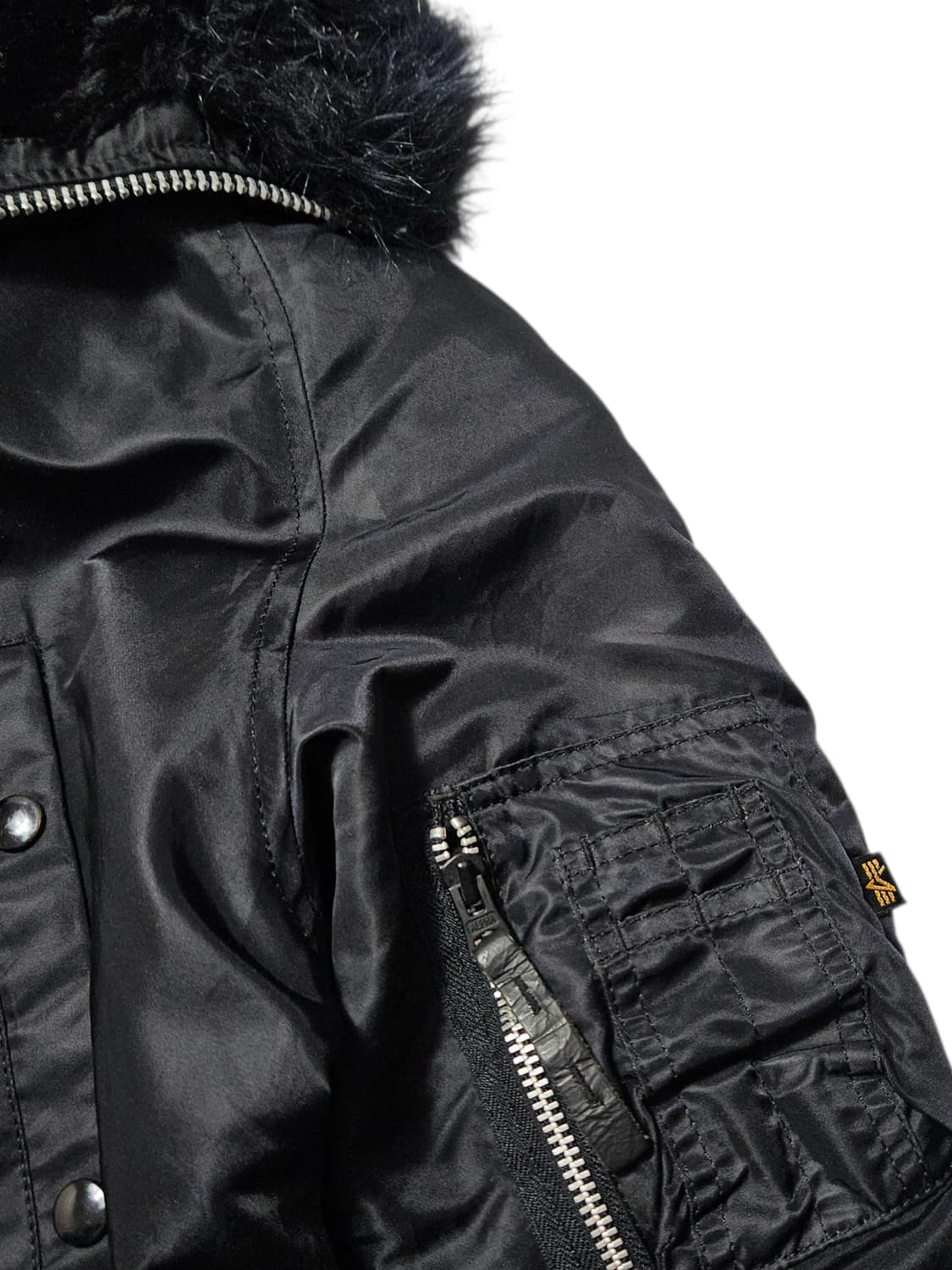 알파인더스트리 N3B 파카 블랙 L 상품이미지3