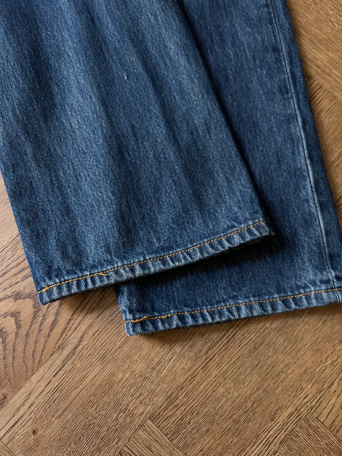 [36]00's 리바이스 501 빈티지 워싱 스트레이트 데님 팬츠 상품이미지6