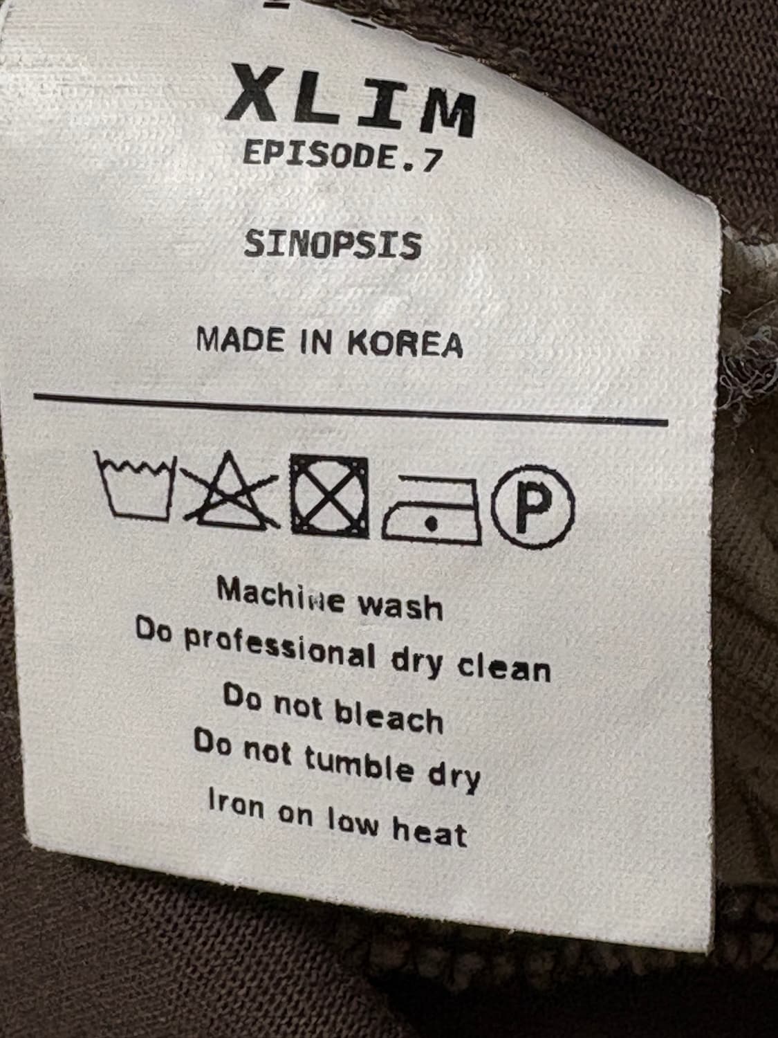 EP.7 SYNOPSIS 02 T-SHIRT L 사이즈 상품이미지6