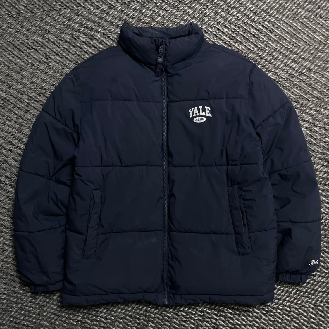 YALE 예일 로고 베이직 푸퍼 패딩o 5253 상품이미지1
