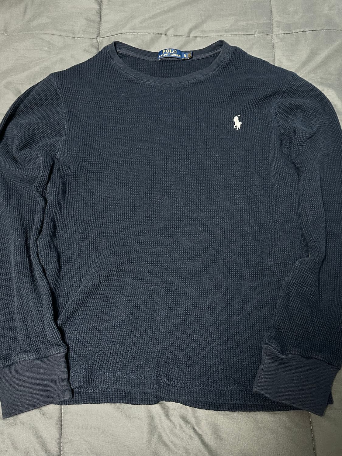 폴로 랄프 로렌 네이비 와플 니트 상품이미지1
