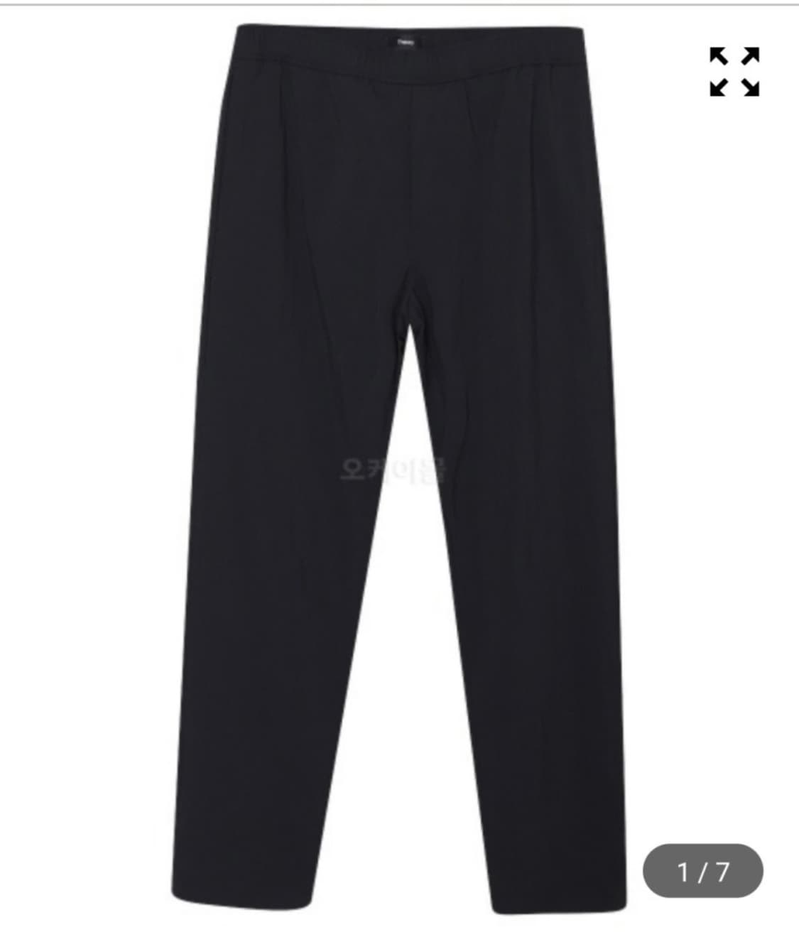 띠어리 켈소 팬츠 셋업 바지 L사이즈 블랙컬러 상품이미지1