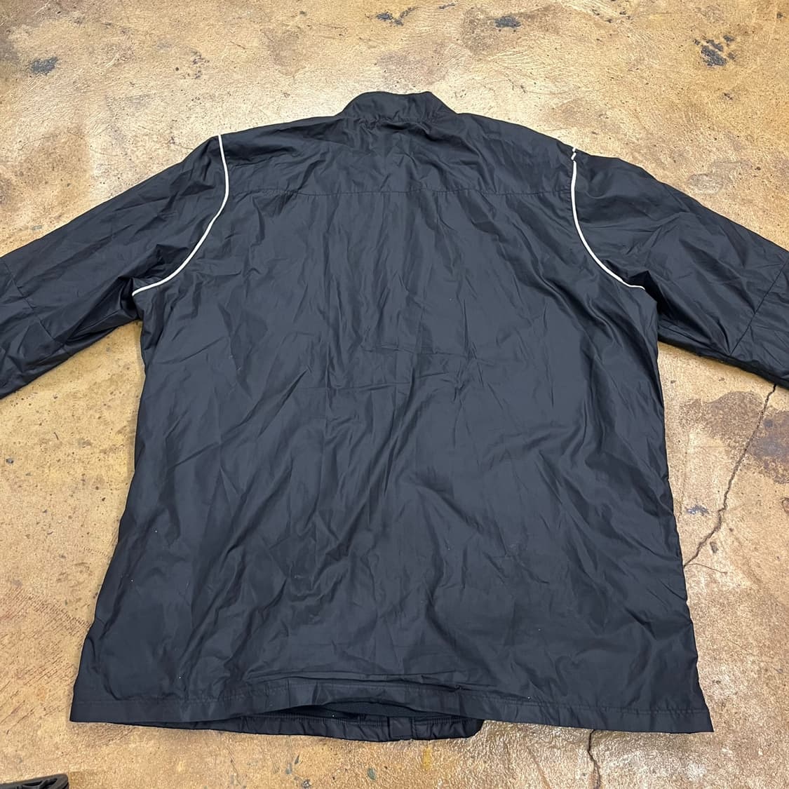 [정품/xxl,115] 나이키 블랙 바람막이 자켓 b19 상품이미지4