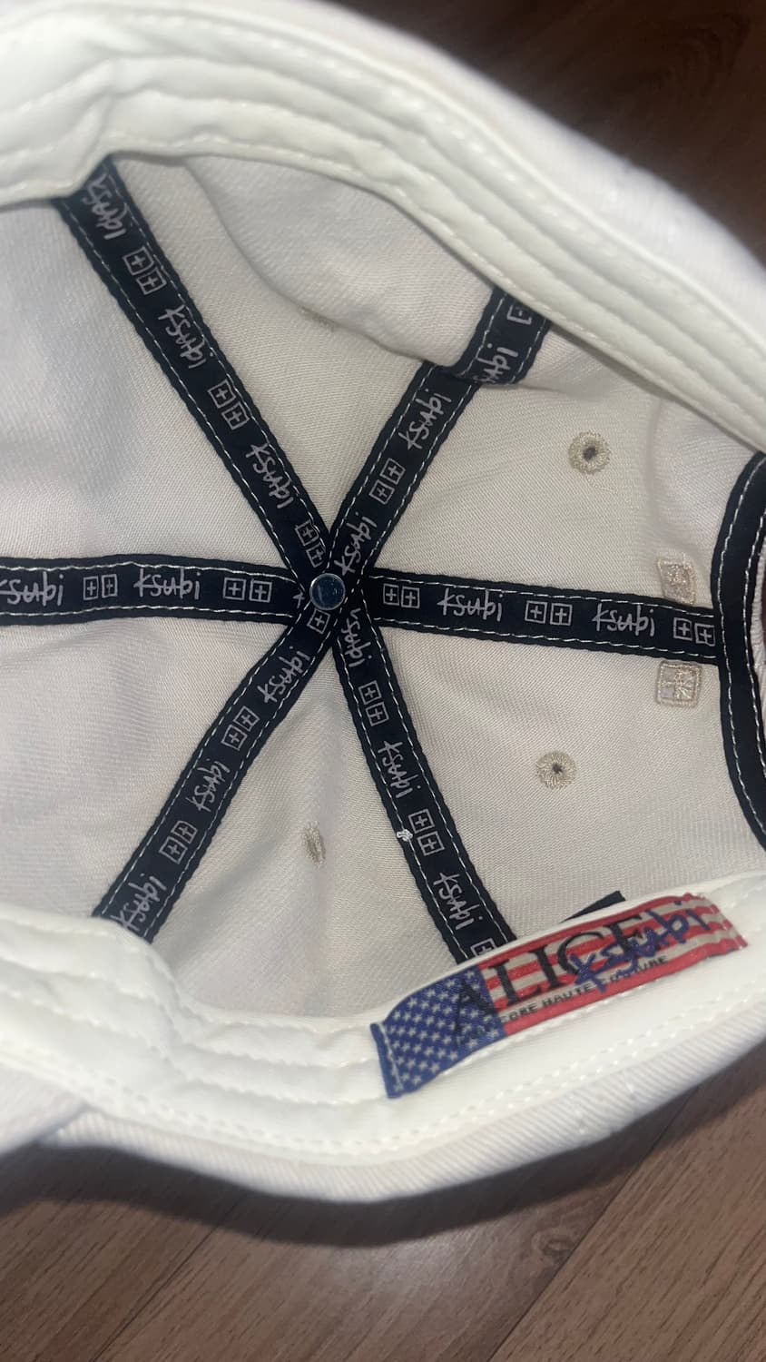 ALICE HOLLYWOOD x ksubi 아이보리 캡 상품이미지4