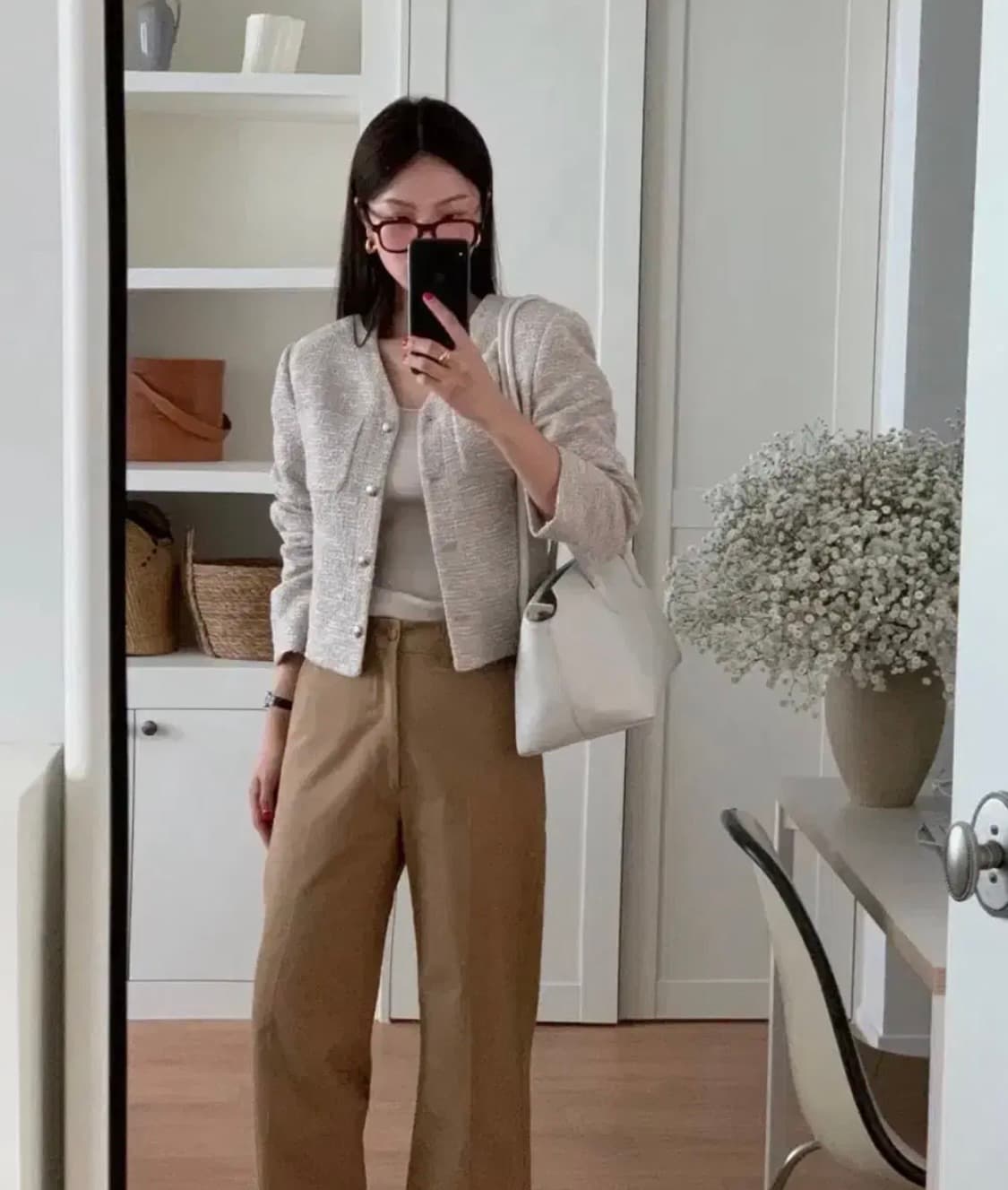 게드 벨라 트위드 자켓 상품이미지3