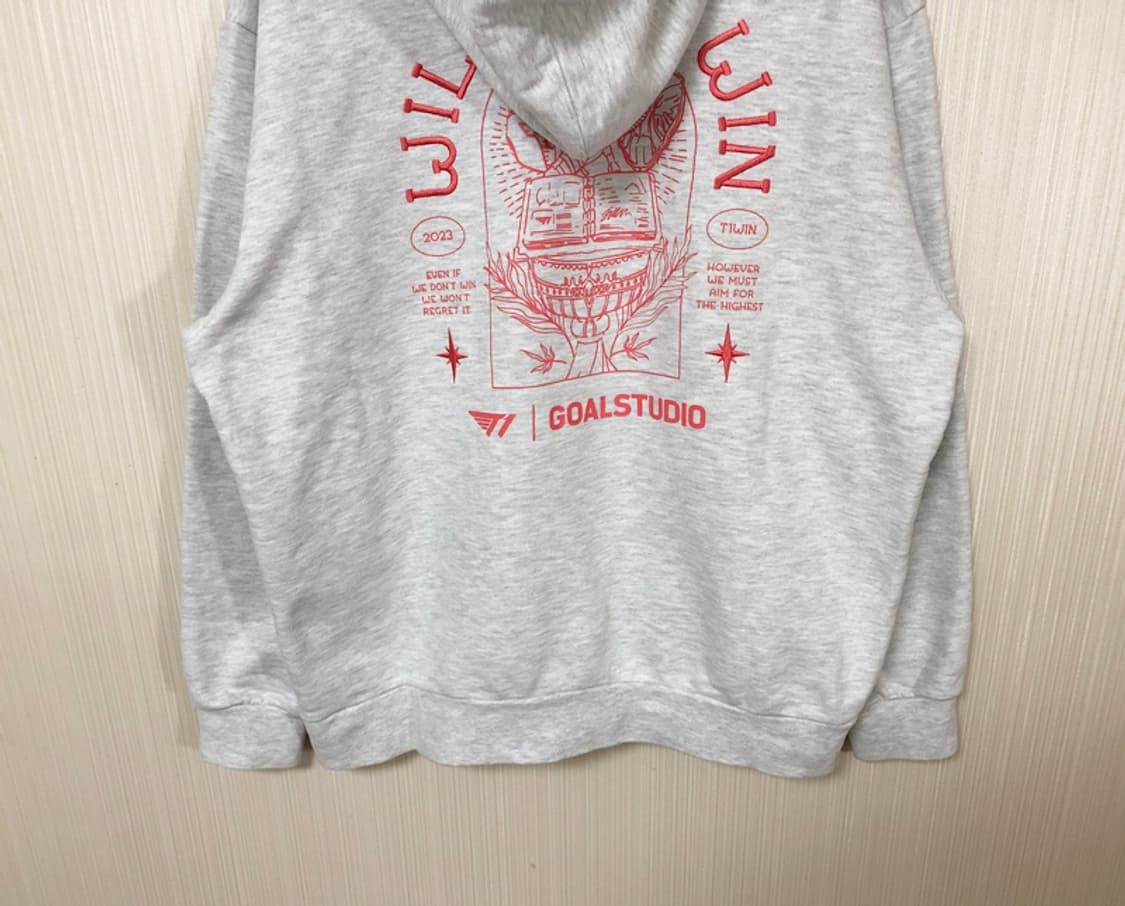 골스튜디오X티원(T1) '23 WILL TO WIN 후드티셔츠 XL 상품이미지9