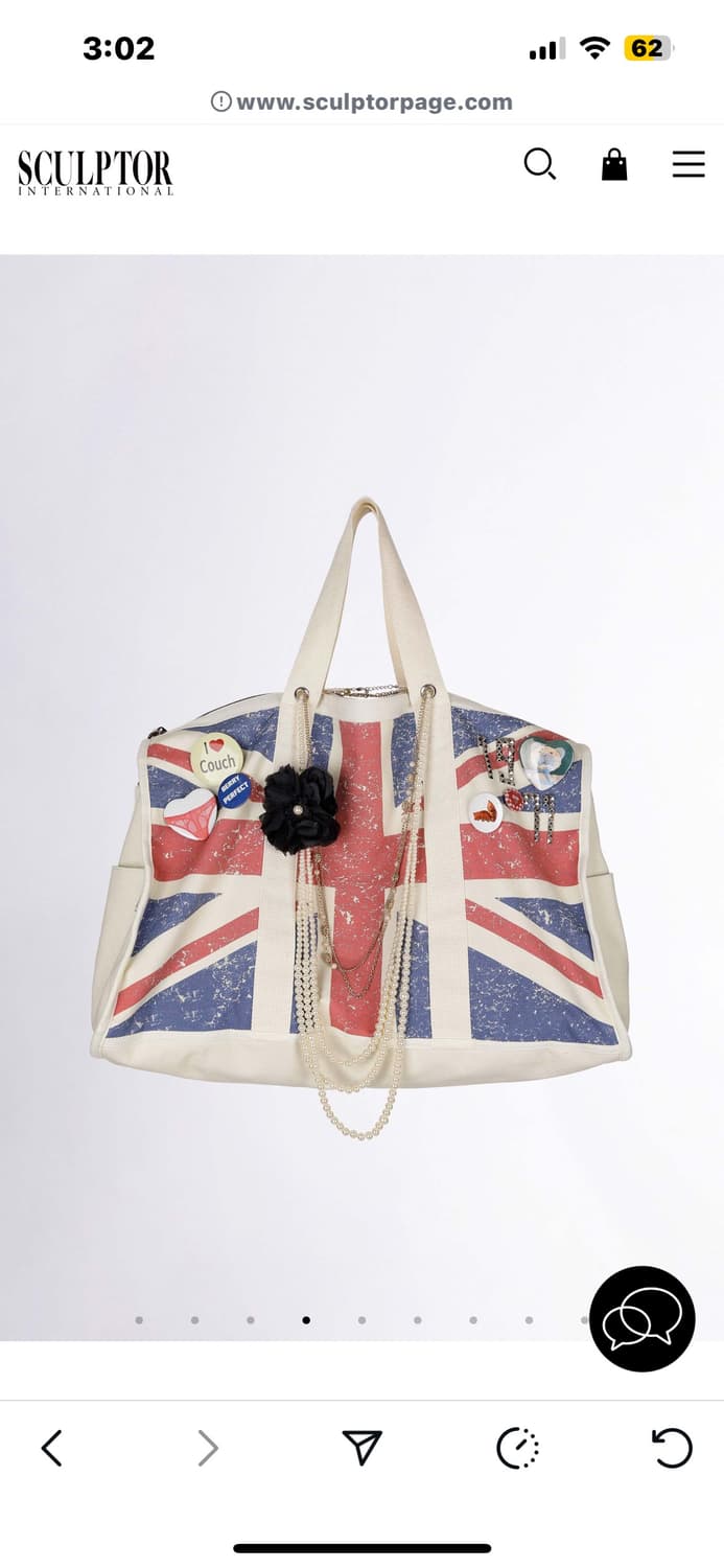 스컬프터 naghty girl tote bag union jack 상품이미지1