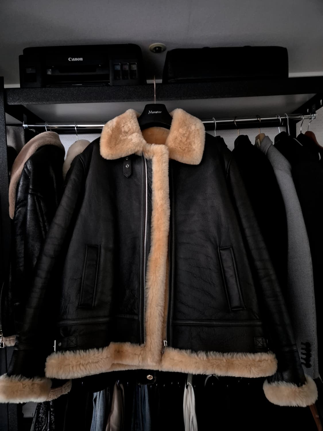 스페로네 리얼 양가죽 무스탕 판매 상품이미지1