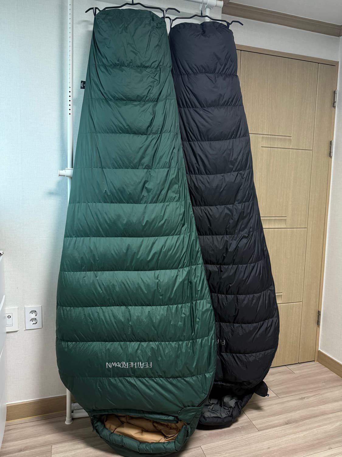 페더다운 3s-800g 침낭 (포레스트그린컬러) 상품이미지1