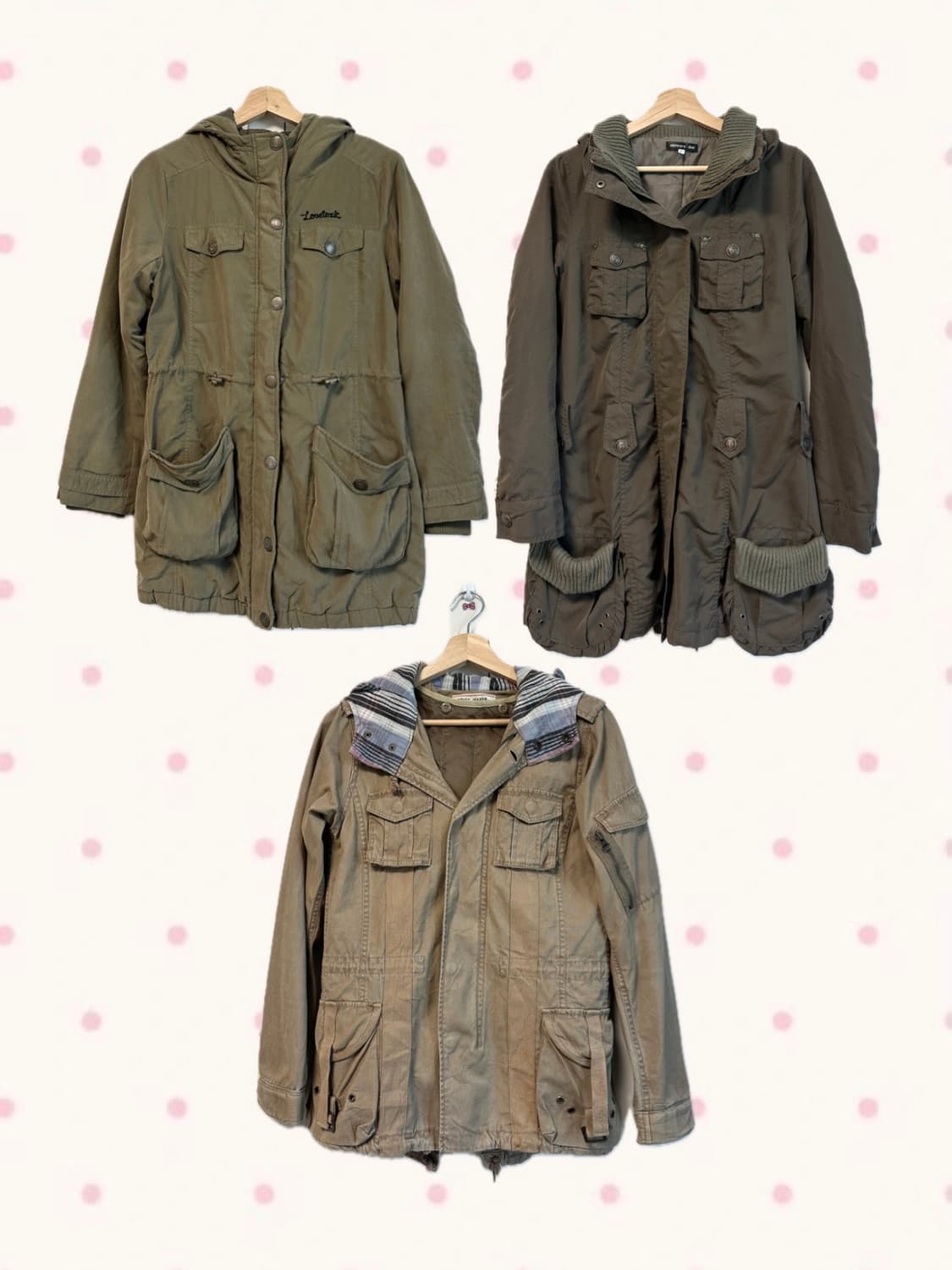 jpn 야상자켓 아우터 히피 스즈코 하구미 괴짜 핀터깔 상품이미지1