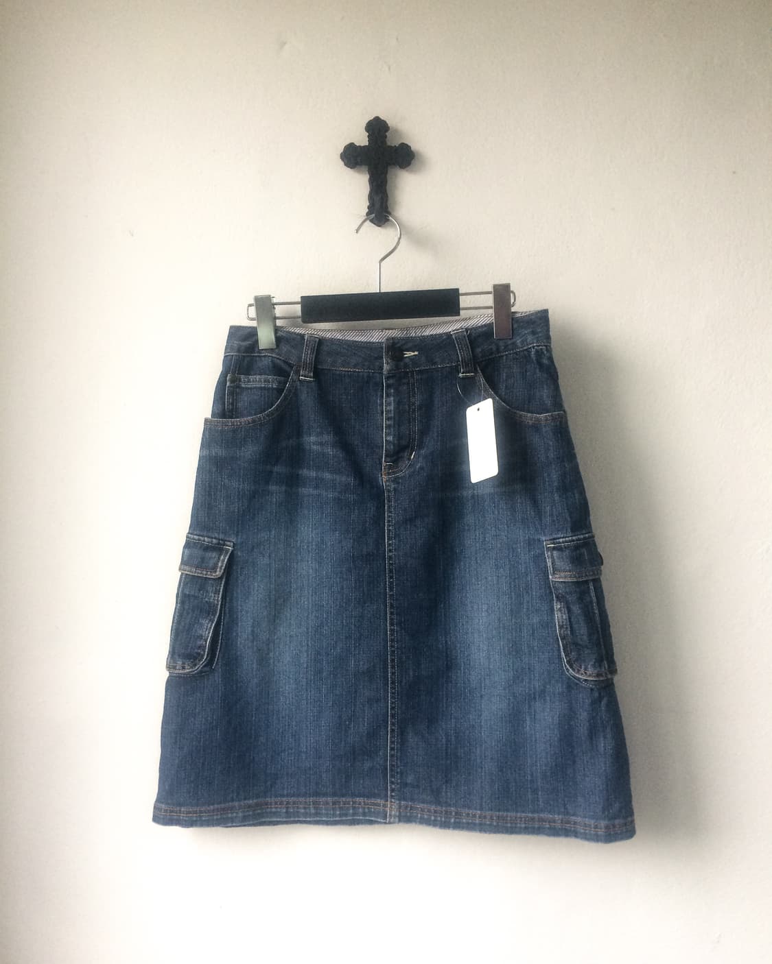 Denim cago midi skirt 상품이미지1