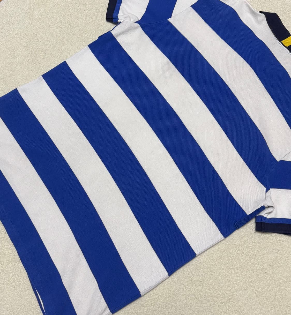 폴로 랄프로렌 스트라이프 성조기 카라 반팔 상품이미지7