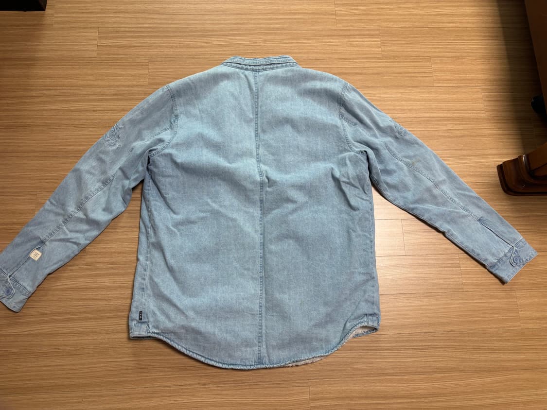 뉴질랜드 TCSS 기모 데님 셔츠 상품이미지4
