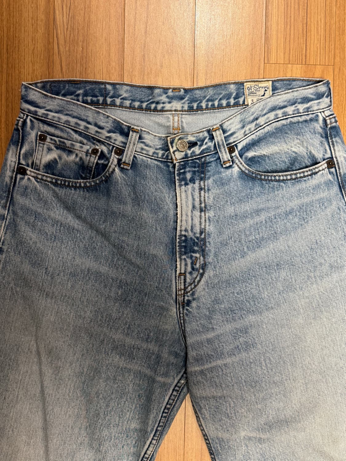 오어슬로우 101 대드핏 2사이즈 상품이미지1