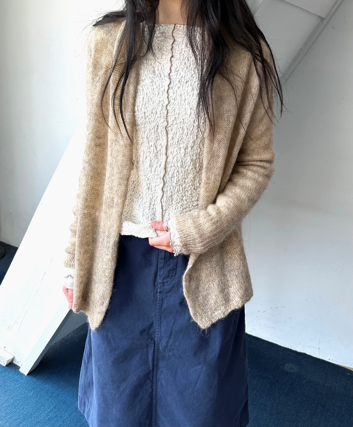 Shirred volume fabric design P/O 상품이미지3