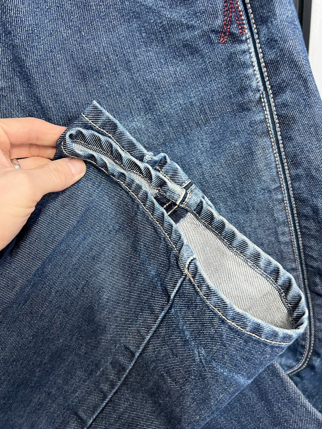 Levis 리바이스 엔지니어드 진스 나팔핏 부츠컷 생지 데님 팬츠 상품이미지3