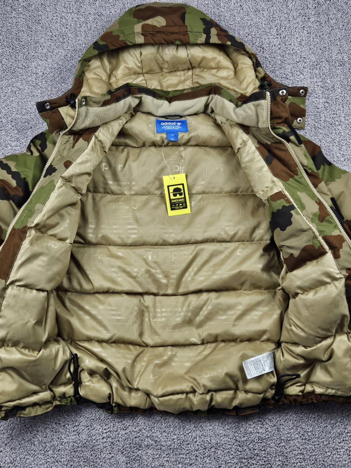 아디다스 올드스쿨 카모플라쥬 패딩 자켓 ( 105 ) / 10208 상품이미지10