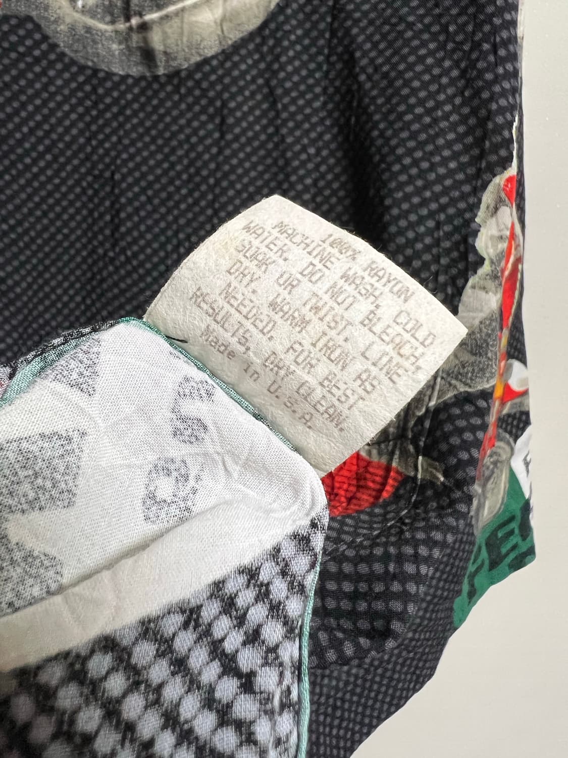 빈티지 잼스월드 듀가티 하와이안셔츠 상품이미지6