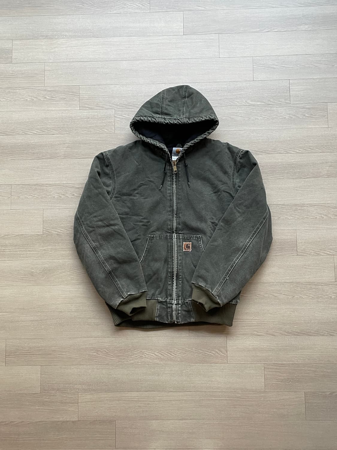 칼하트 j130 mos 모스 액티브 샌드스톤 상품이미지1