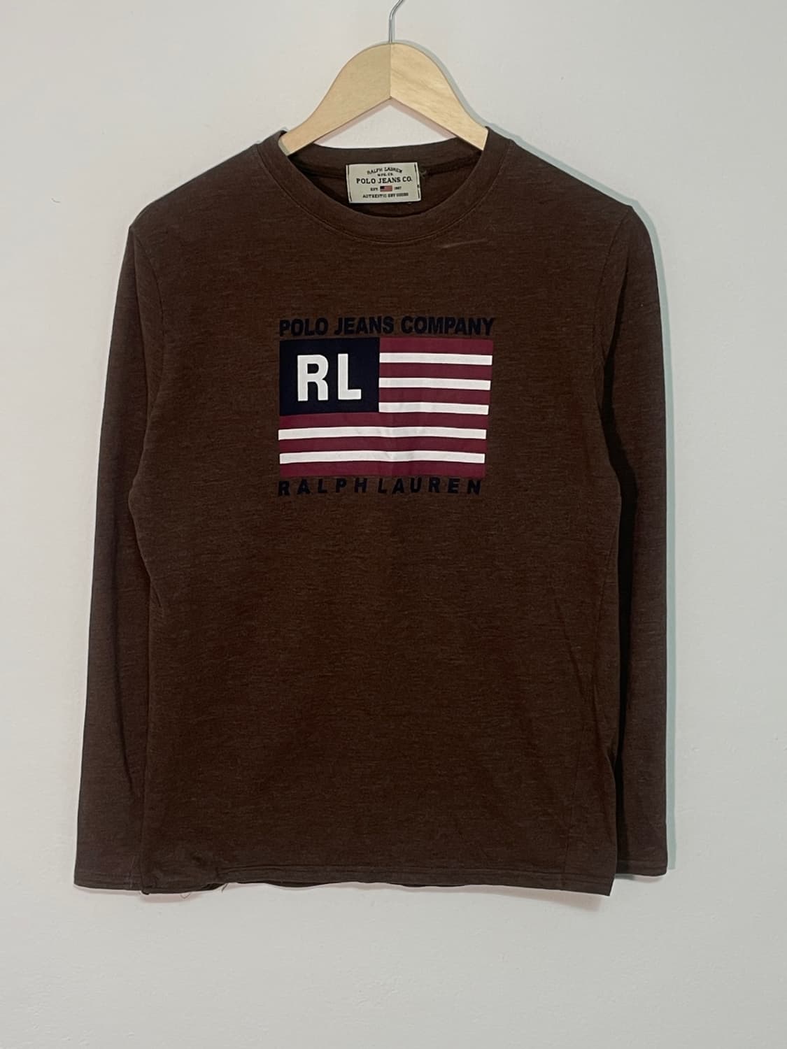 폴로 성조기 롱슬리브 상품이미지3