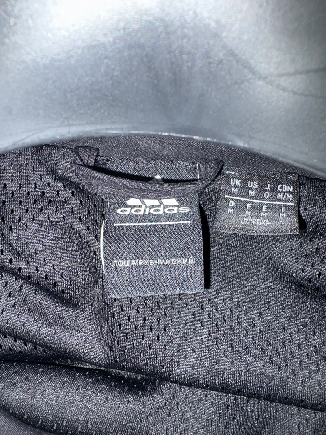 [M] 아디다스X고샤 콜라보 우븐 자켓 블랙 상품이미지5