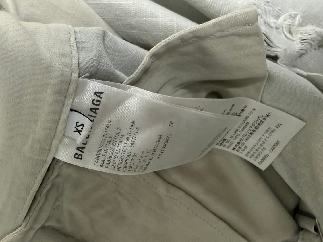 발렌시아가 디스트로이드 립스탑 카고 상품이미지5