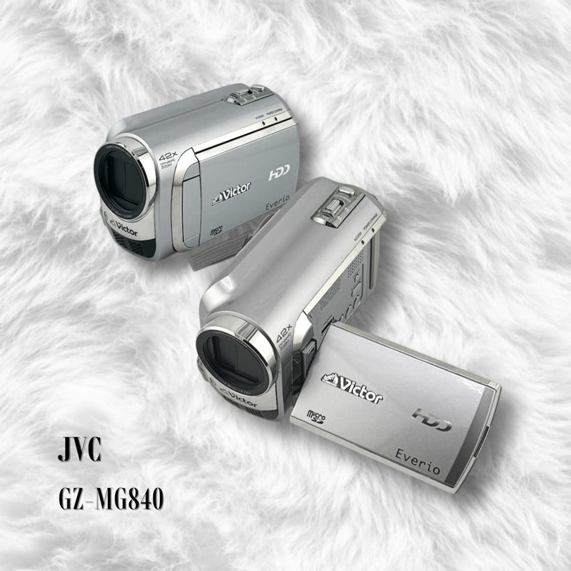 [에스파 감성] JVC 켄우드 GZ-MG840 브이로그 비디오 캠코더 상품이미지1