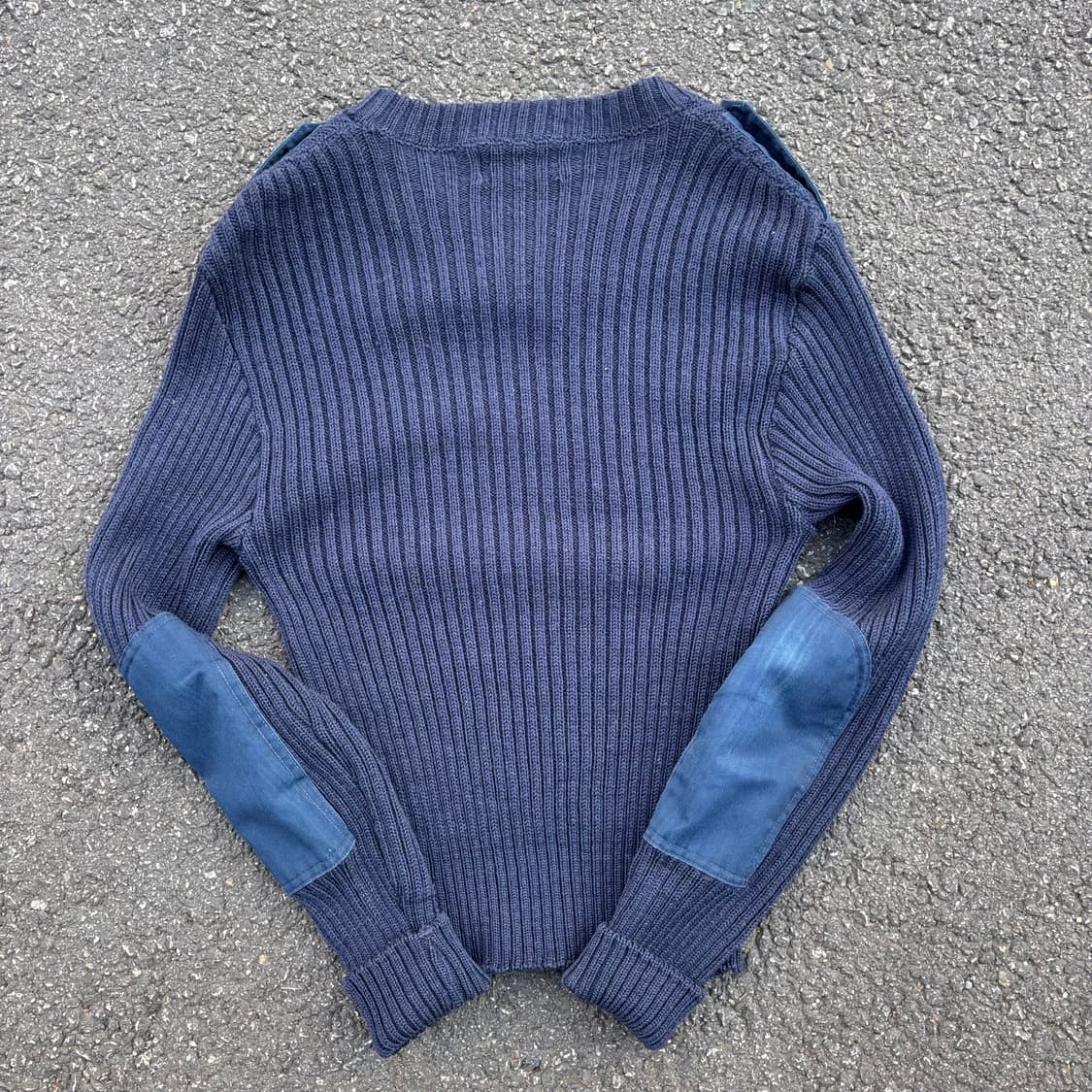 80년대 미공군 아이언 런 울 스웨터 상품이미지2