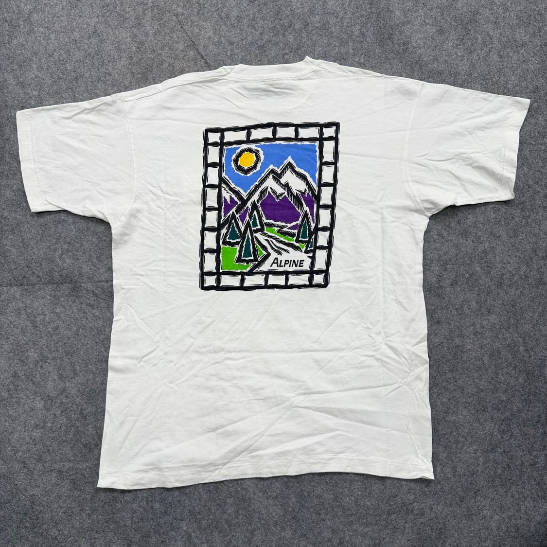 90s Vintage Fruits Of The Loom Tshirt 상품이미지1
