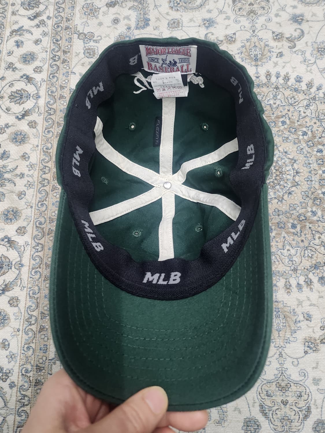 MLB 뉴욕 양키즈 볼캡 그린색 L-XXL 상품이미지6