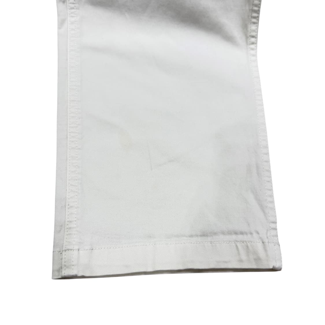 그라미치 벨트 루즈 테이퍼드 팬츠 바지 화이트 M 상품이미지8