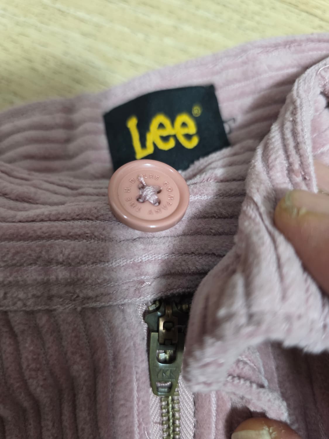 LEE 리 코듀로이 롱스커트 S 상품이미지5