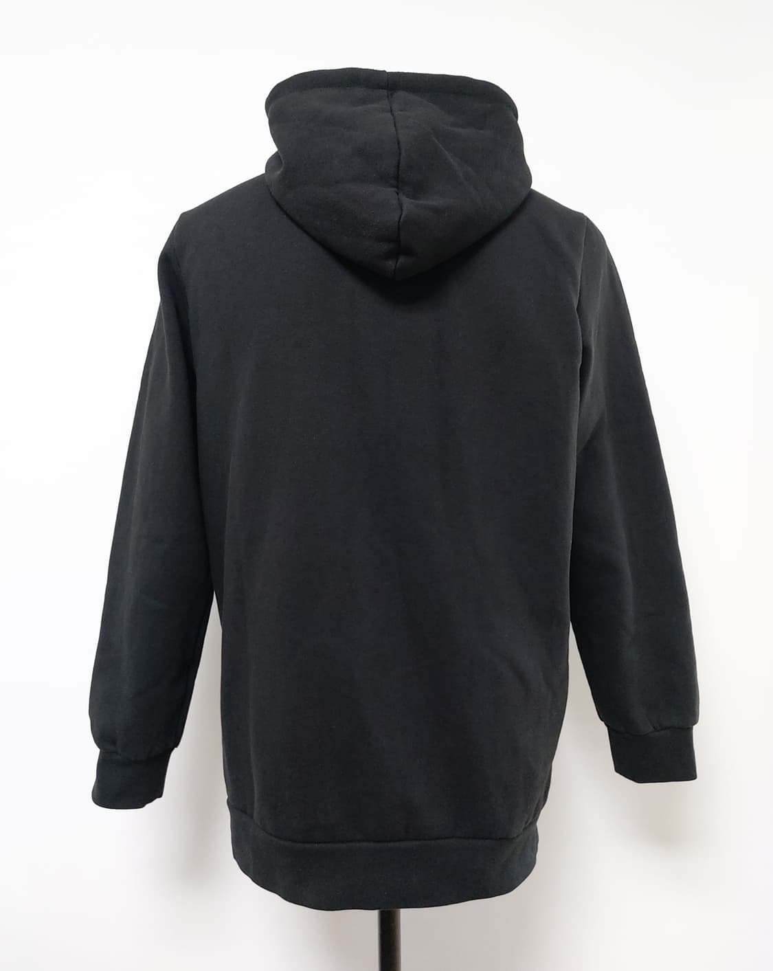 아디다스 공용 에센셜 플리스 후드티 블랙 (L) 상품이미지4