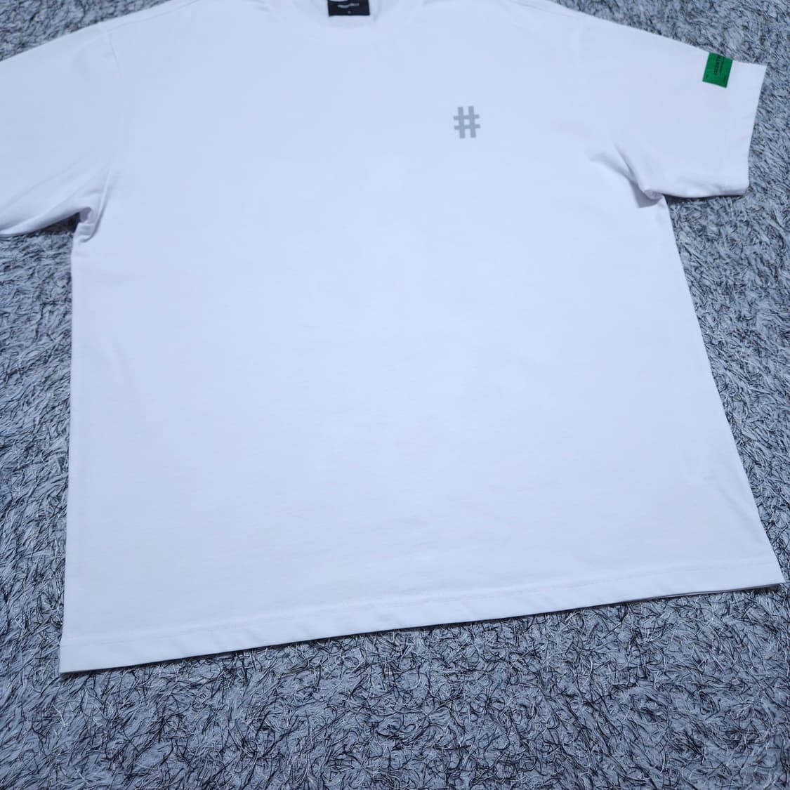 빈트릴) XL 남자 해시태그 반팔라운드티 / 왕눈이샵 상품이미지5